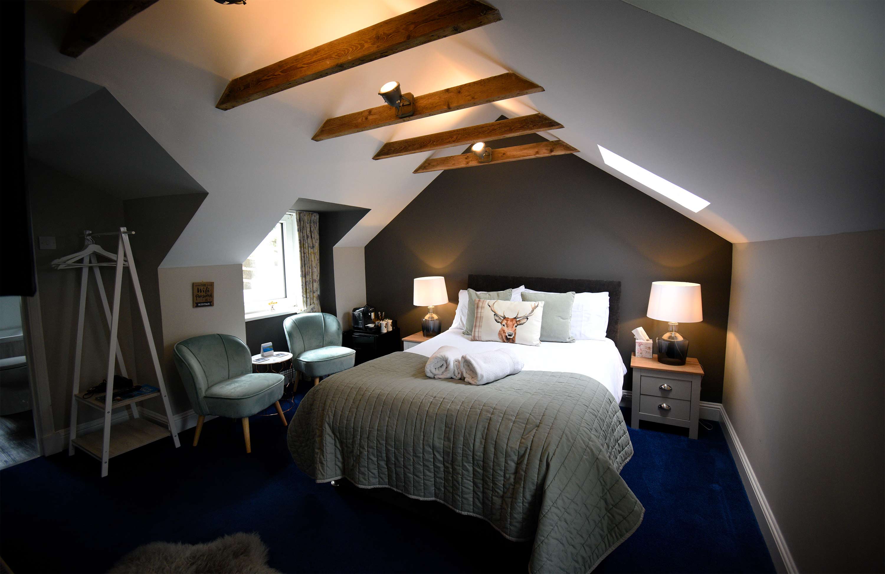 En Suite Luxury Double room accommodation at Rock View in Portree